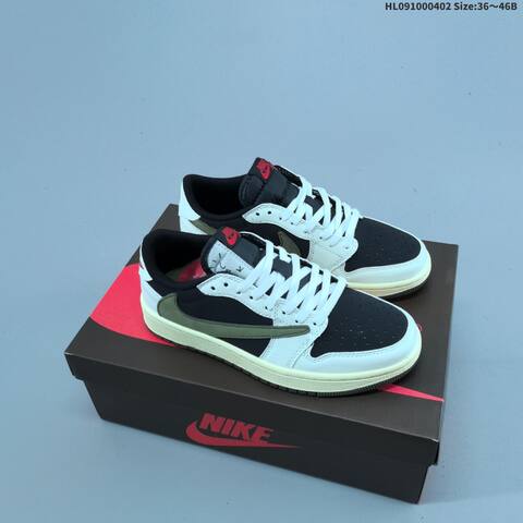 Nike Air Jordan 1 x Travis Scott AIR JORDAN CQ4277-001 36 36 5 37 5 38 Lifestyle - Women's (BS-66353)