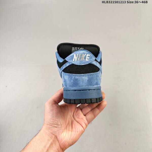 Nike SB Dunk Low Pro black blue EU 36-46 skate shoe