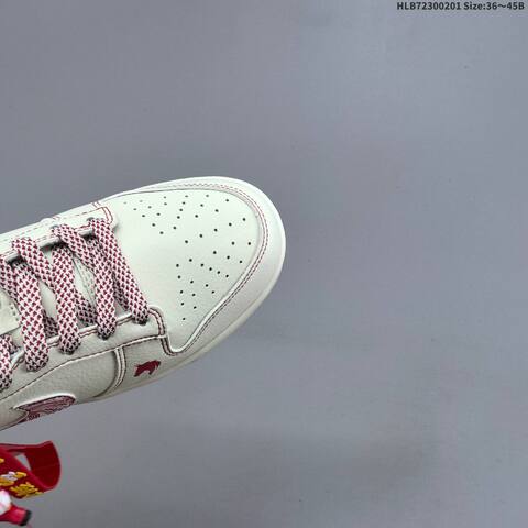 Nike SB Dunk Low Off White Red EU 36-45 Skate Shoe - Unisex (BS-61588)