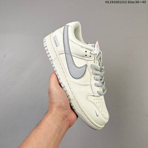 Nike SB Zoom Dunk Low Supreme Off White Light Purple Black EU 36-45 Skate Shoe - Unisex (BS-62735)