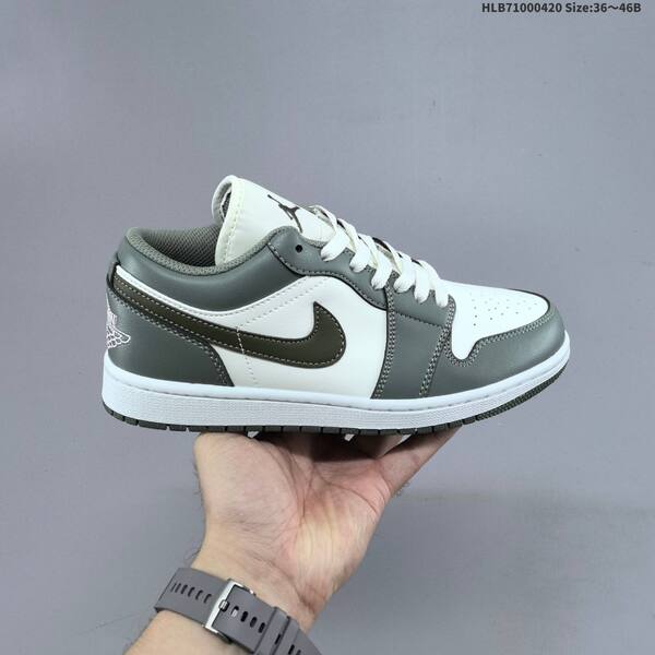 Jordan Air Jordan 1 Low black; white/gray EU 36-46 basketball
