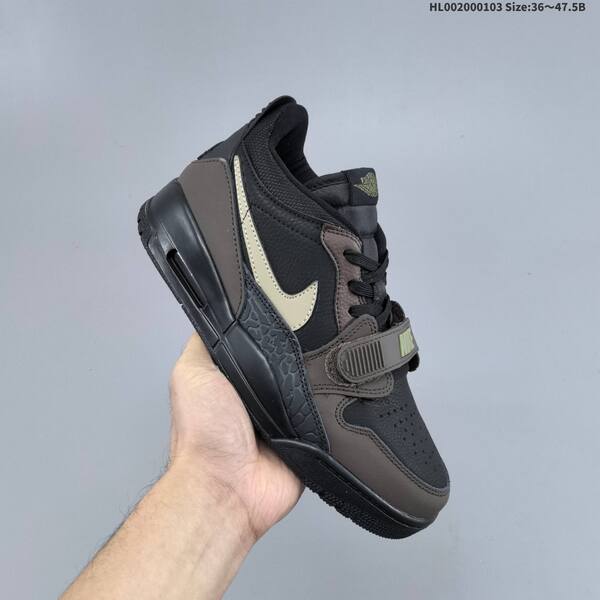 Jordan Legacy 312 Low black/brown/olive EU 36-47.5 basketball