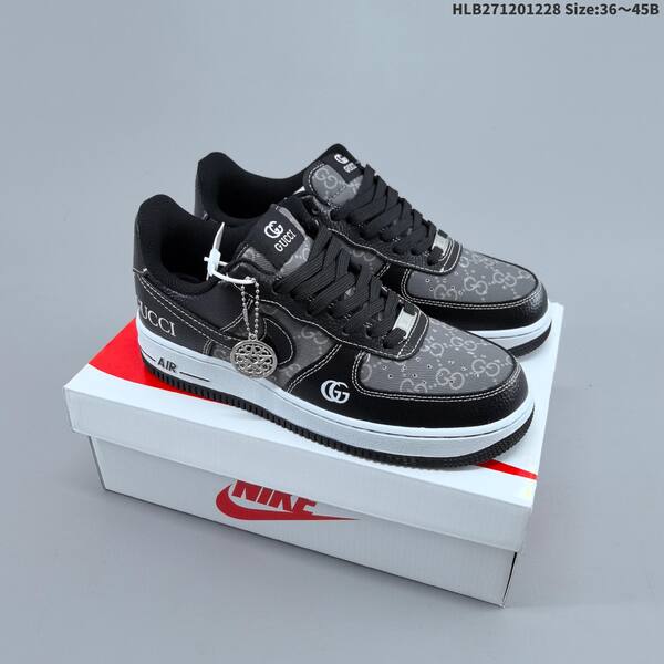 Nike Air Force 1 07 LV8 black grey white EU 36-45 sneaker