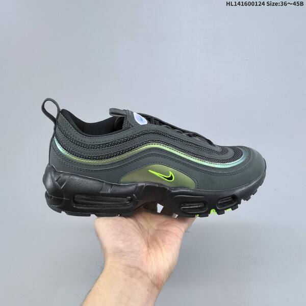 Nike Air Max 95 97 Oregon Ducks black neon green grey EU 36 45 sneaker EU 36-45