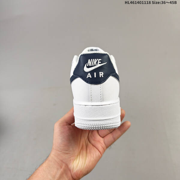 Nike Air Force 1 07 white dark blue EU 36 45 sneaker EU 36-45