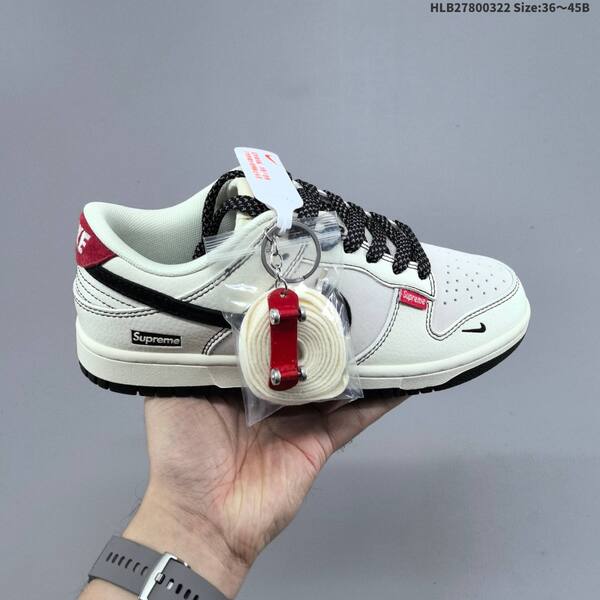 Nike Dunk SB Low off white light gray black EU 36-45 skate shoe