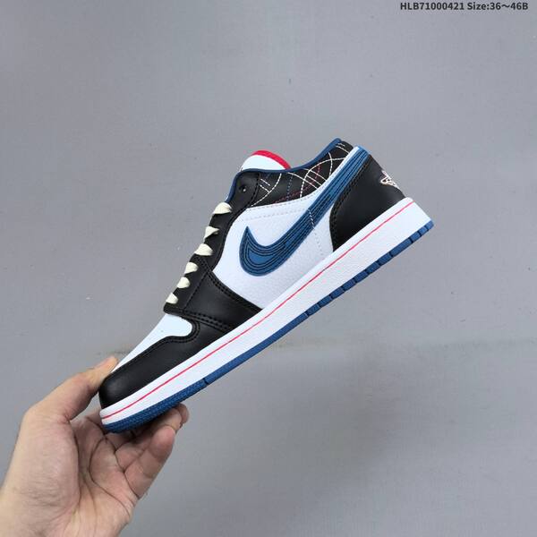 Jordan Air Jordan 1 Low White/Black/Blue/Red EU 36-46 basketball