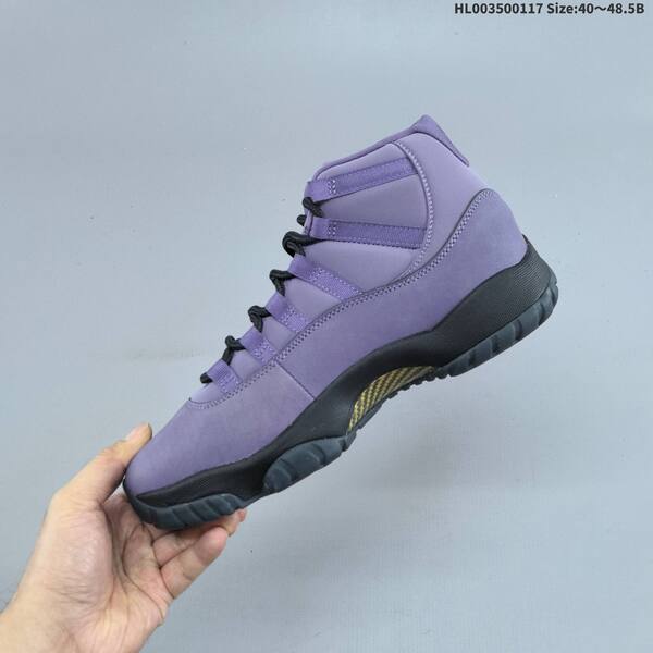 Jordan Air Jordan 11 Retro purple/black 40~48.5B basketball