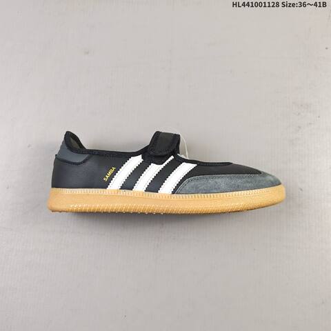 Adidas Samba OG Mary Jane JR1402 Black White Grey Gum EU 36-41 Sneaker - Unisex (BS-65410)