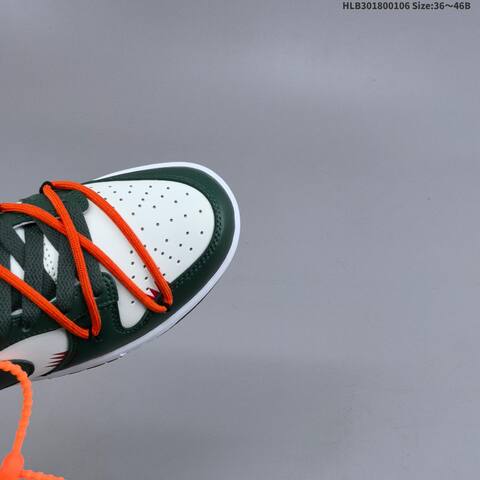 Nike Dunk SB Low White Dark Green Orange Red EU 36-46 Skate Shoe - Unisex (BS-62208)