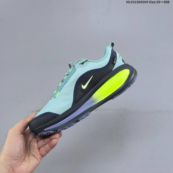 Nike Vomero 18 GTX mint green neon yellow dark purple black EU 39-46 running shoe