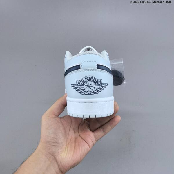 Jordan Air Jordan 1 Low white/light blue/navy 36~46 casual
