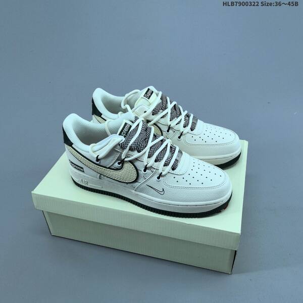 Nike Air Force 1 07 Low Supreme white navy grey beige black EU 36-45 sneaker