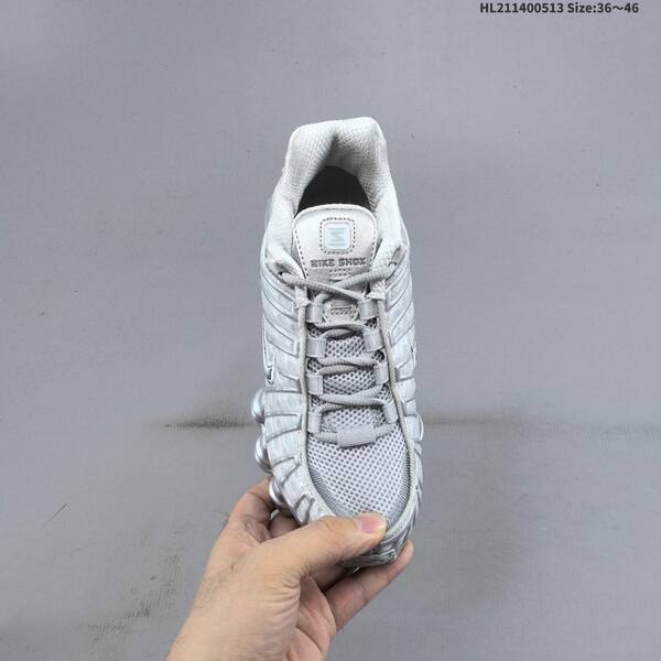 Nike Shox TL metallic silver light grey EU 36-46 running shoe
