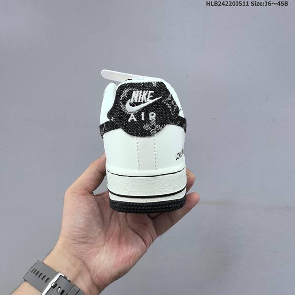 Nike Air Force 1 07 LV8 NH0601-602 off white black grey EU 36-45 sneaker