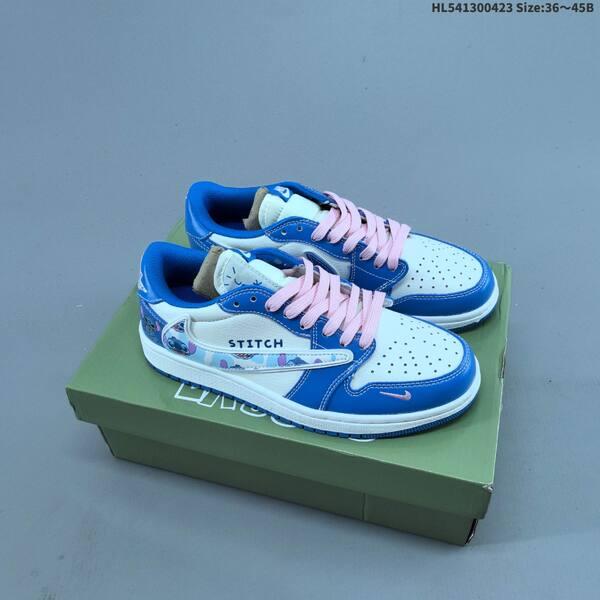 Nike Air Jordan 1 white/black multicolor (custom Labubu-themed) EU 36-45 lifestyle