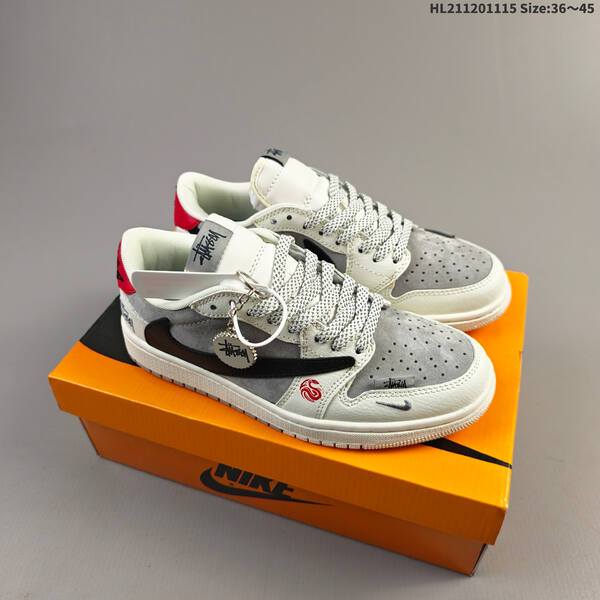 Jordan Air Jordan 1 Low white/green EU 36-45 basketball
