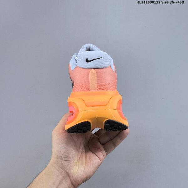Nike Vomero Premium ReactX Air Zoom peach orange light blue black yellow EU 36-46 running shoe