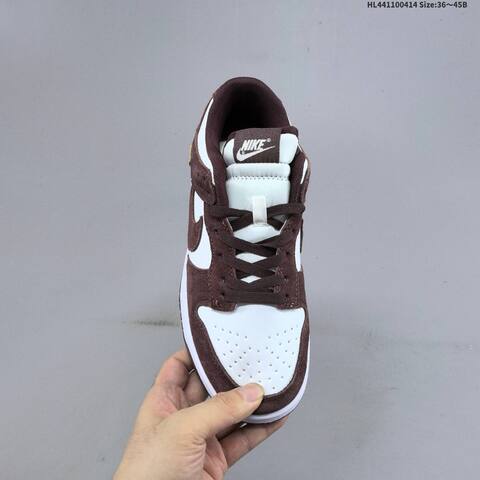 Nike Dunk Low White Brown Gold EU 36-45 Skate Shoe - Unisex (BS-60741)