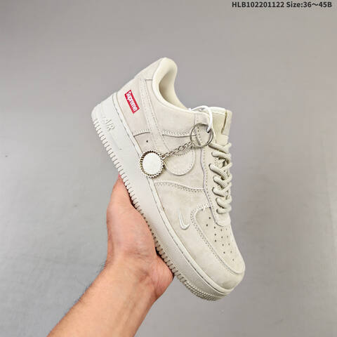 Nike Air Force 1 07 LV8 JP8028 017 Light Beige Red EU 36 45 Sneaker EU 36-45 - Unisex (BS-63279)