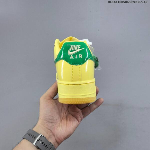 Nike Air Force 1 07 Low yellow green gum EU 36-45 sneaker