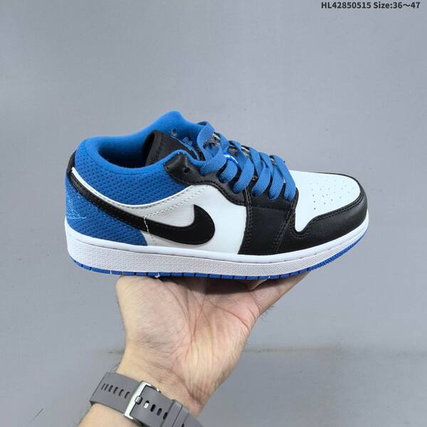 Jordan Air Jordan 1 Low white/navy/blue/red 36~47 basketball