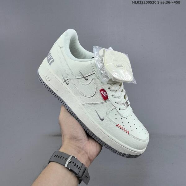 Nike Air Force 1 Low off white grey red EU 36-45 sneaker