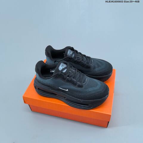 Nike VOMERO PREMIUM ReactX Air Zoom Black White EU 39-46 Running Shoe - Unisex (BS-59985)