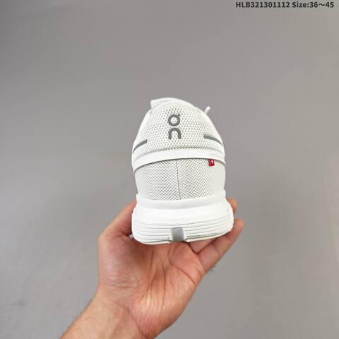 On Running Cloud 6 All White EU 36-45 Running Shoe Running Sneakers - Unisex (BS-69825)