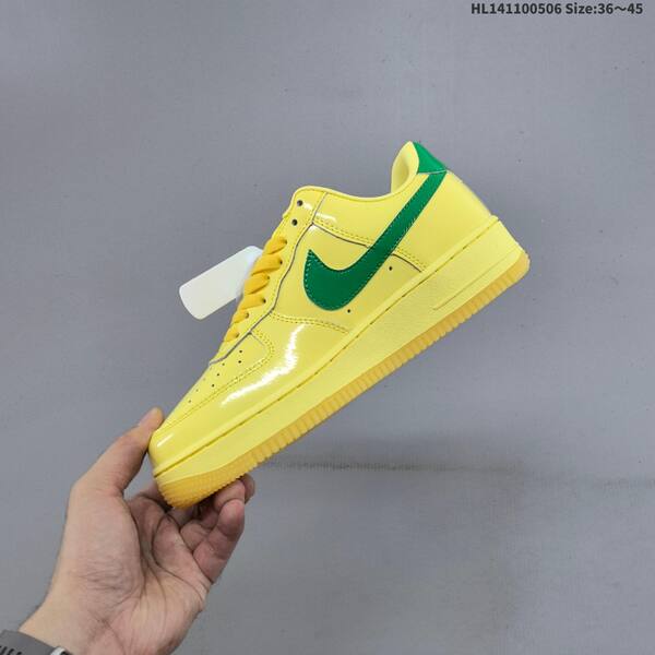 Nike Air Force 1 07 Low yellow green gum EU 36-45 sneaker