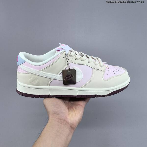 Nike Dunk Low Beige Pink White EU 36-45 skate shoe