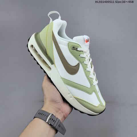 Nike Air Max Dawn White Light Olive Khaki EU 36-45 Sneaker - Unisex (BS-60401)