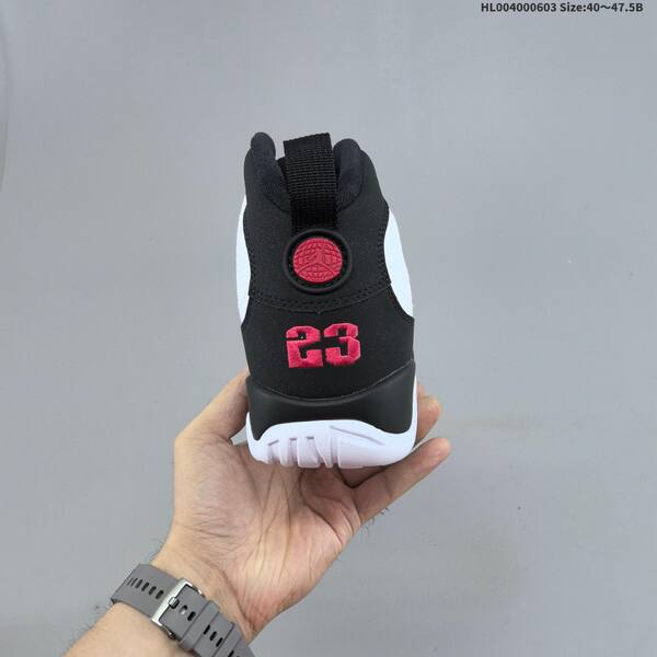 Jordan Air Jordan 9 Retro White/Black/Red 40~47.5 basketball