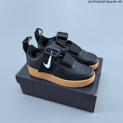 Nike Air Force 1 Utility Red Black Gum White EU 36-45 Sneaker - Unisex (BS-62394)