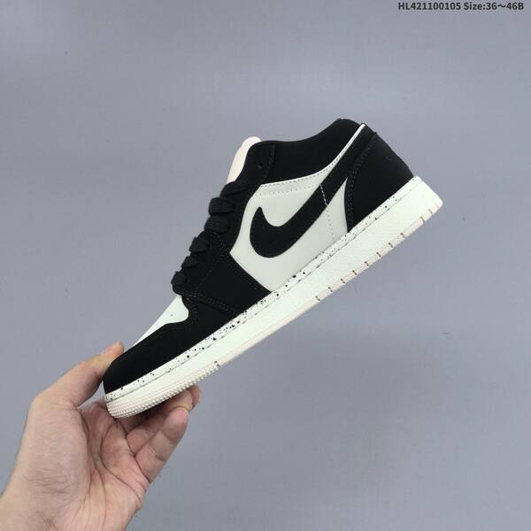 Nike Air Jordan 1 Low black/white 36-46 casual