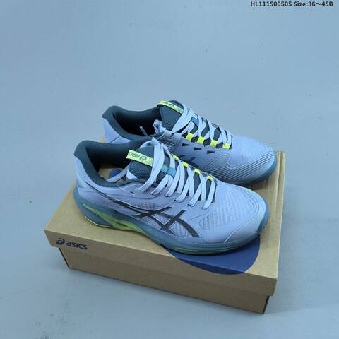 ASICS Solution Speed FF 4 White Silver Green EU 36-45 Tennis Shoe Casual Sneakers - Unisex BS-68859