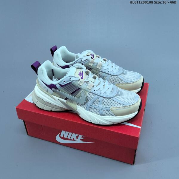 Nike V2K Runtekk White Grey Pink Silver Gold EU 36-46 running shoe