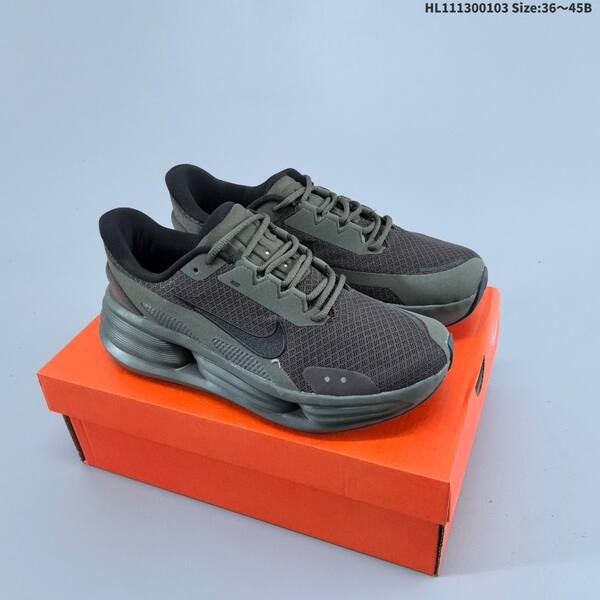 Nike Comfort Ride EasyOn Access olive green black EU 36-45 running shoe