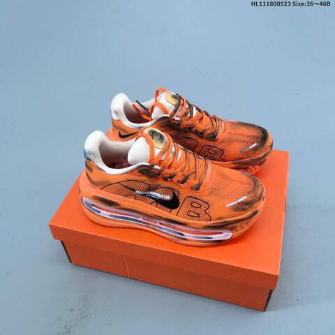 Nike Vomero Premium ReactX Air Zoom Bright Orange Black Light Pink EU 36-46 Running Shoe - Unisex (BS-60196)