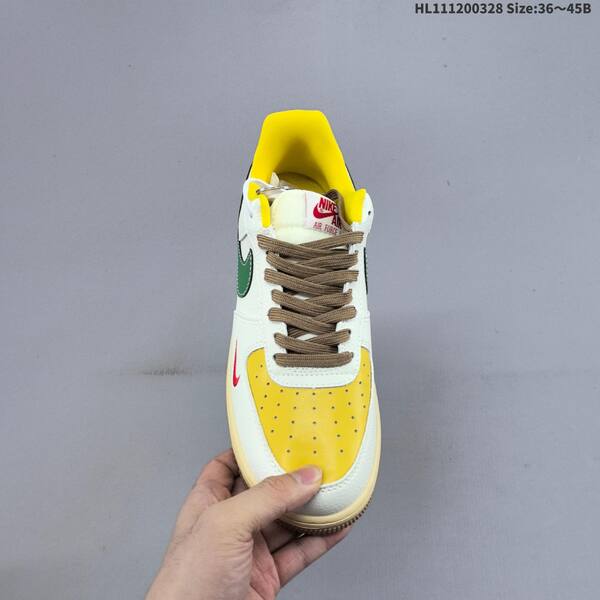 Nike Air Force 1 07 off white yellow green red blue EU 36 45 sneaker EU 36-45