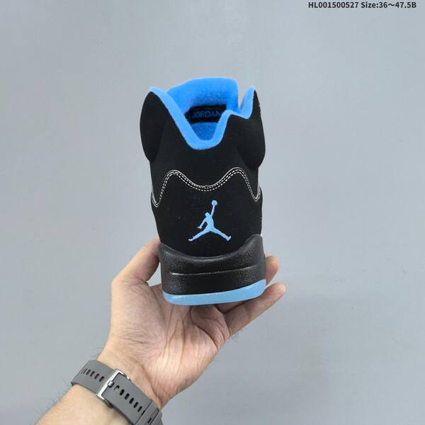 Jordan Air Jordan 5 Retro Black/University Blue 36~47.5 basketball