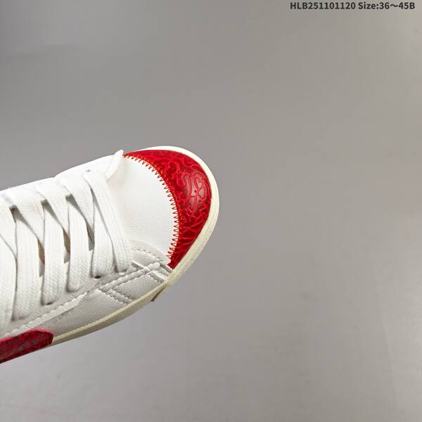 Nike Blazer Low 77 Jumbo white red sail EU 36-45 skate shoe