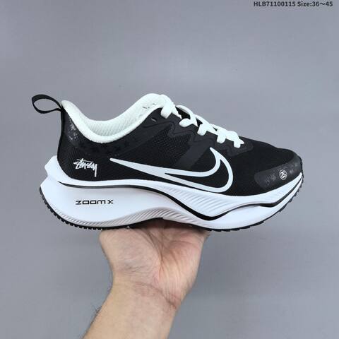 Nike Pegasus ZoomX Plus CK4318-018 Black White Red EU 36-45 Running Shoe - Unisex (BS-61977)