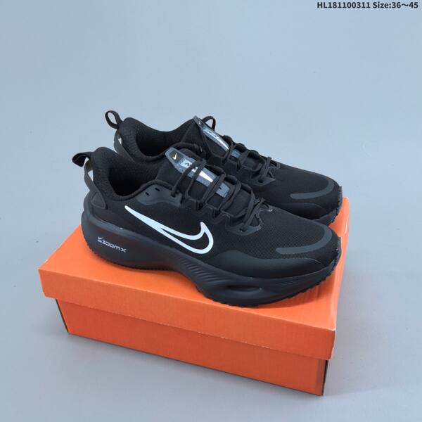 Nike ZoomX black white EU 36-45 running shoe
