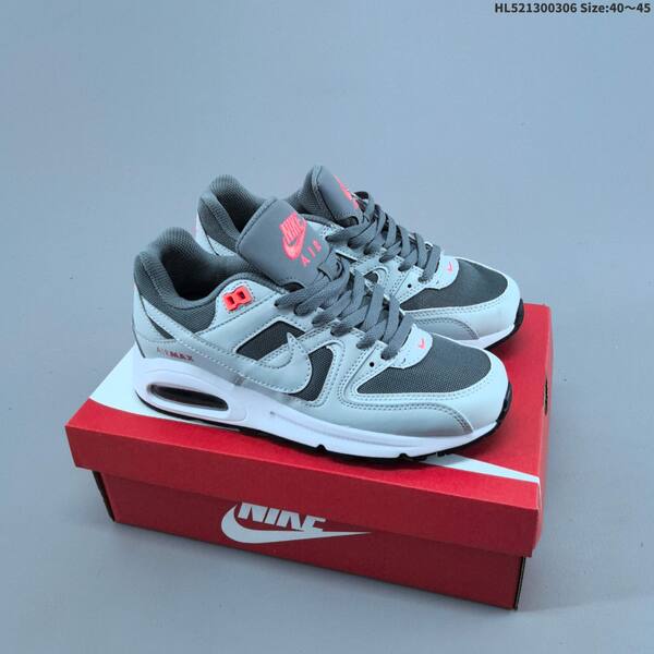 Nike Air Max Command Leather grey black white EU 40-45 running shoe
