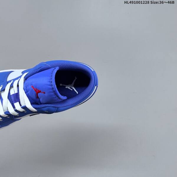 Jordan Air Jordan 1 Low royal blue/white/red 36~46 basketball