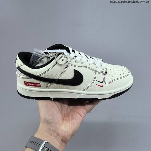 Nike Dunk SB Low Off White Burgundy Grey White EU 36-45 Skate Shoe - Unisex (BS-61030)