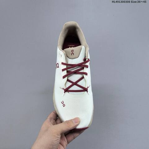 On Running Cloudtilt Off White Beige Burgundy EU 36-45 Running Shoe Running Sneakers - Unisex (BS-69690)
