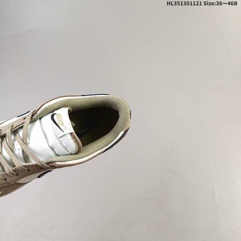 Nike SB Dunk Low Pro White Brown Black Olive EU 36-46 Skate Shoe - Unisex (BS-63311)
