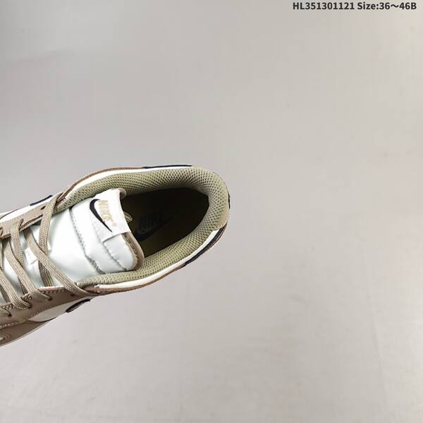 Nike SB Dunk Low Pro white brown black olive EU 36-46 skate shoe
